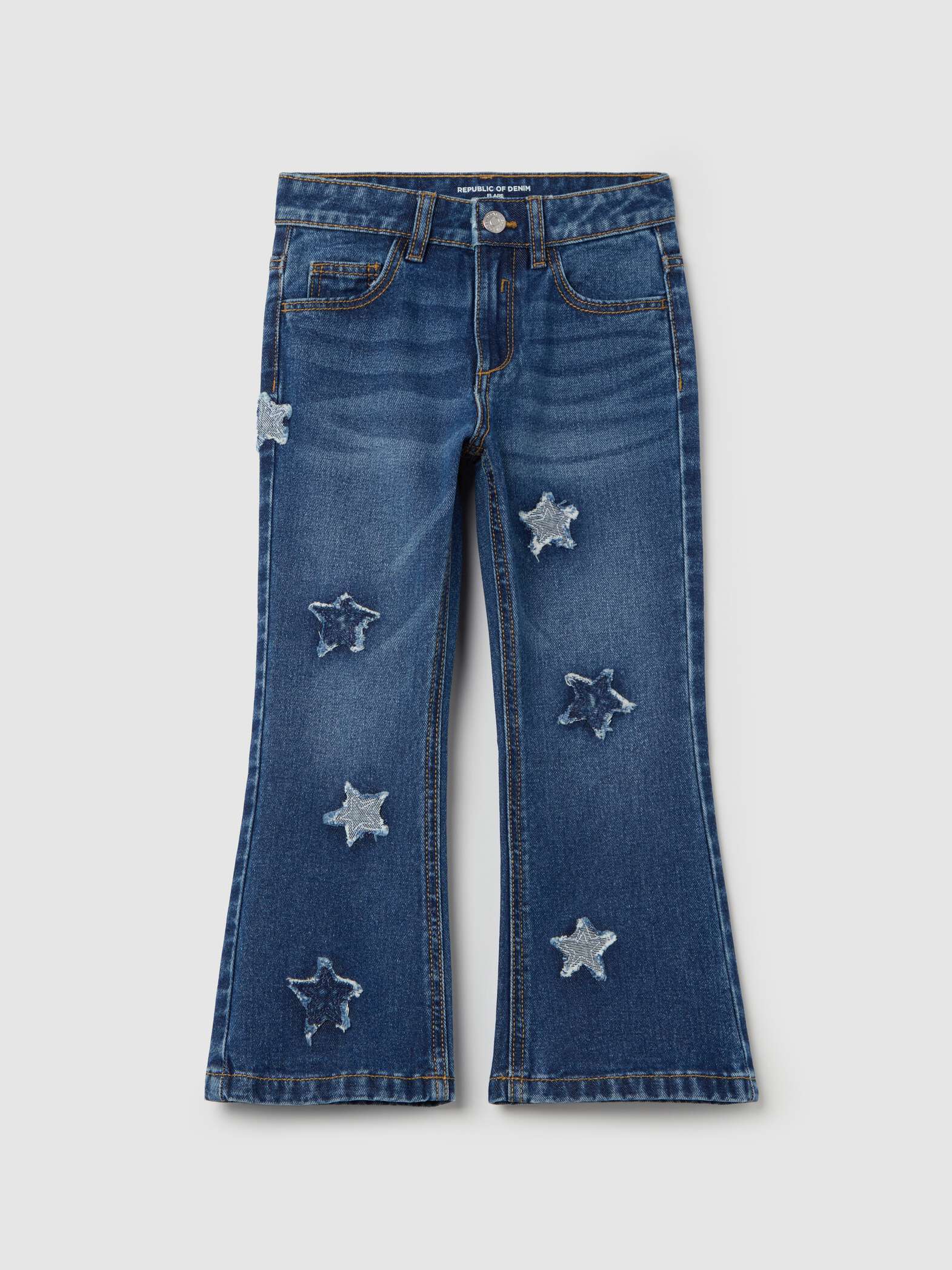 OVS / Джинсы с нашивкой для девочки