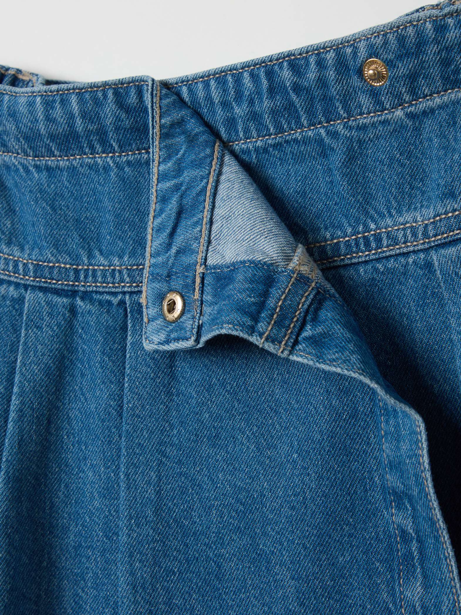 OVS / Юбка джинсовая с поясом для девочки