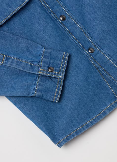 OVS / Рубашка джинсовая для мальчика - фото 4