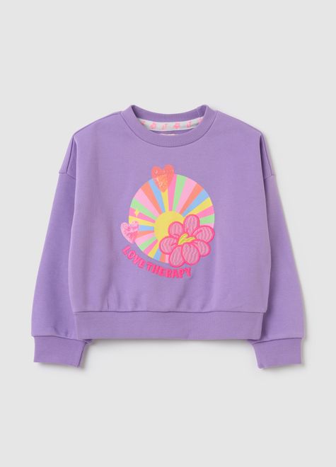 OVS / Свитшот с пайетками для девочки