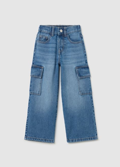 OVS / Джинсы карго для девочки