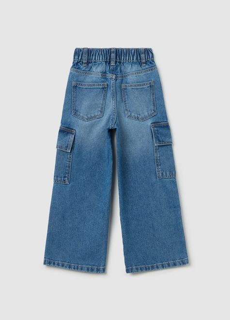 OVS / Джинсы карго для девочки