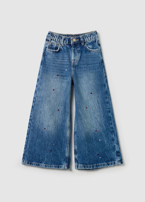 OVS / Джинсы со стразами для девочки