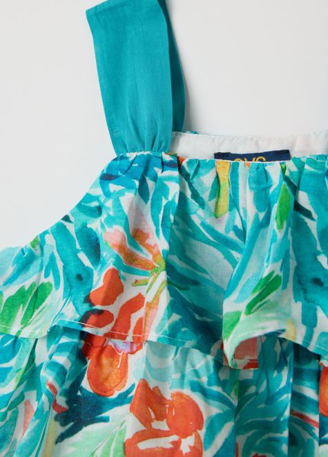 OVS / Блузка укороченная с воланами для девочки