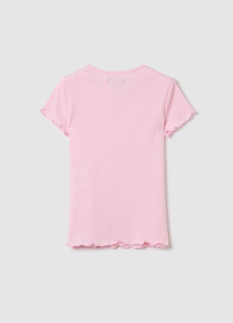 OVS / Футболка в рубчик для девочки - фото 2