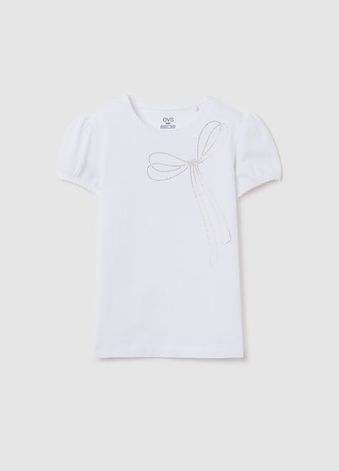 OVS / Футболка со стразами для девочки