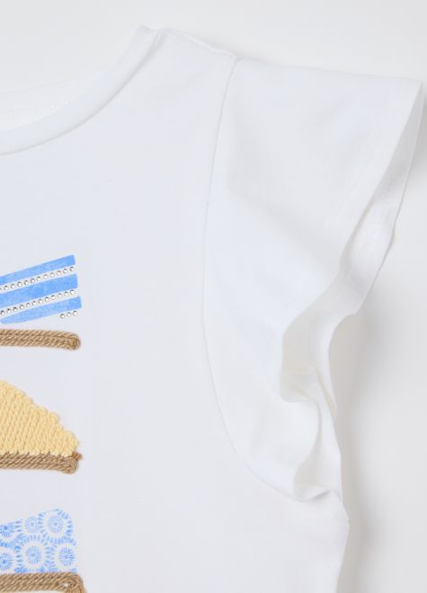 OVS / Футболка с апплкацией для девочки