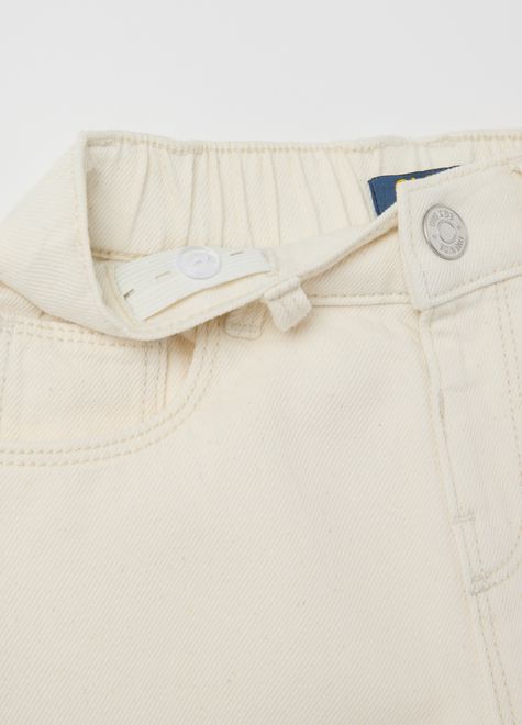 OVS / Брюки с ажурной цветочной вышивкой для девочки - фото 4