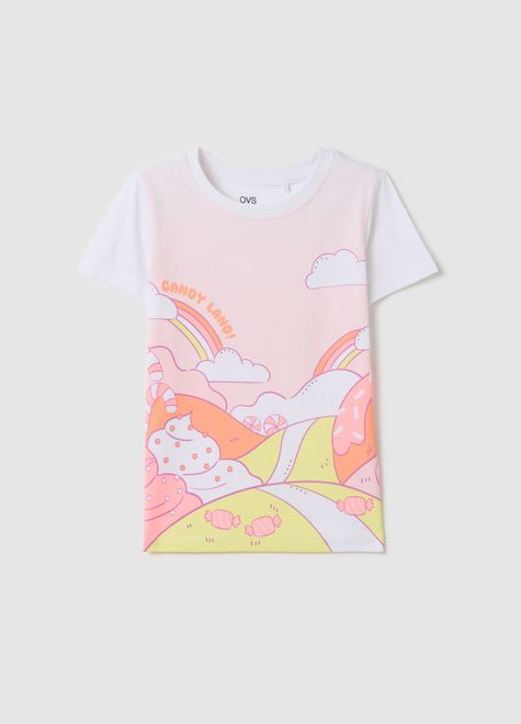 OVS / Футболка со стразами для девочки