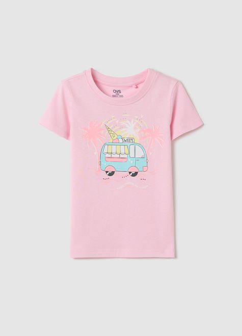 OVS / Футболка со стразами для девочки