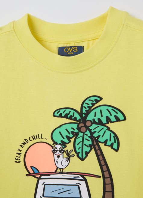 OVS / Футболка с принтом для мальчика - фото 3