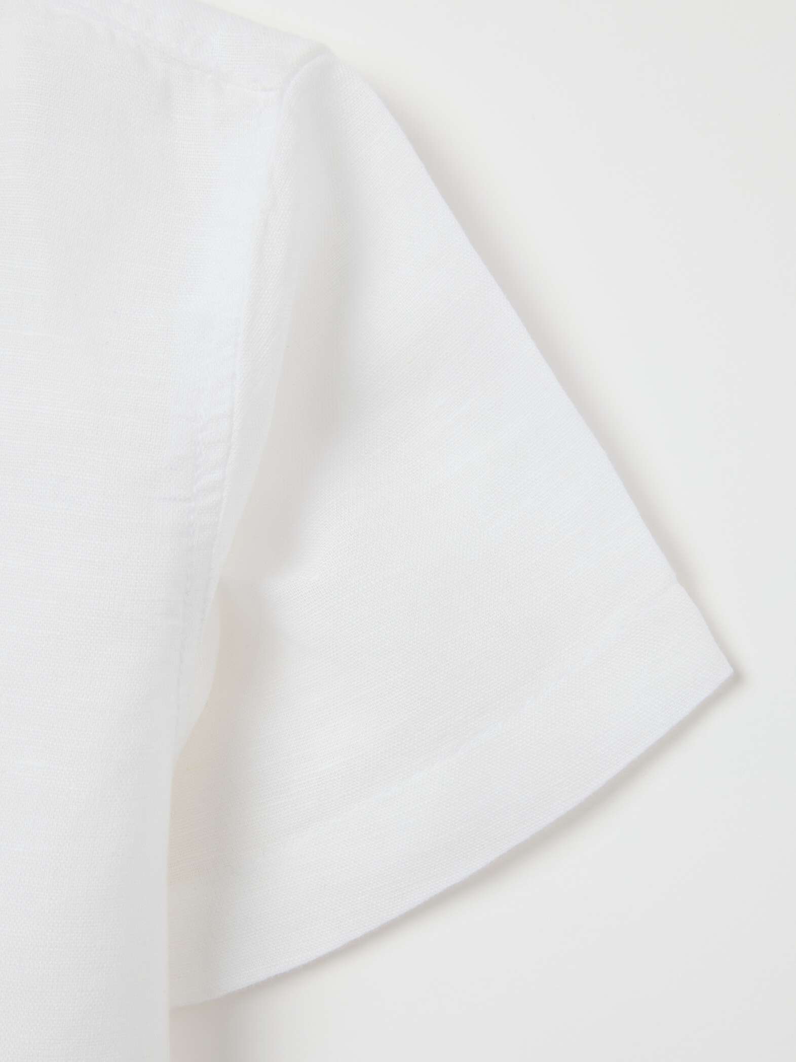 OVS / Рубашка льняная с коротким рукавом для мальчика - фото 4