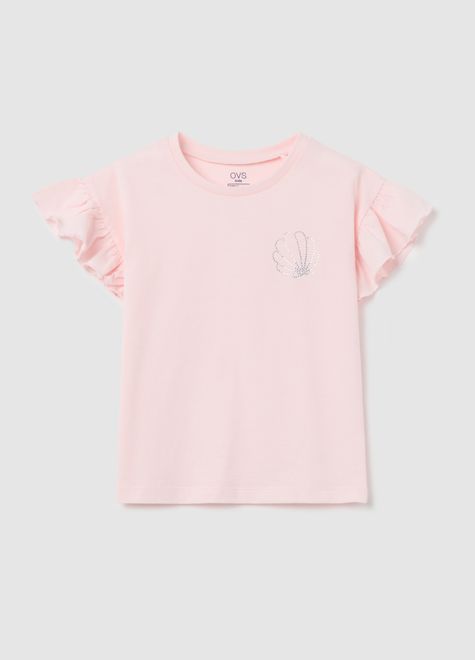 OVS / Футболка с декоративными рукавами для девочки
