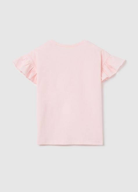 OVS / Футболка с декоративными рукавами для девочки - фото 2