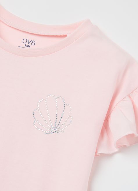 OVS / Футболка с декоративными рукавами для девочки - фото 3