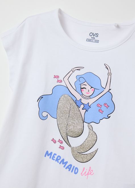 OVS / Комплект футболка и шорты трикотажные для девочки