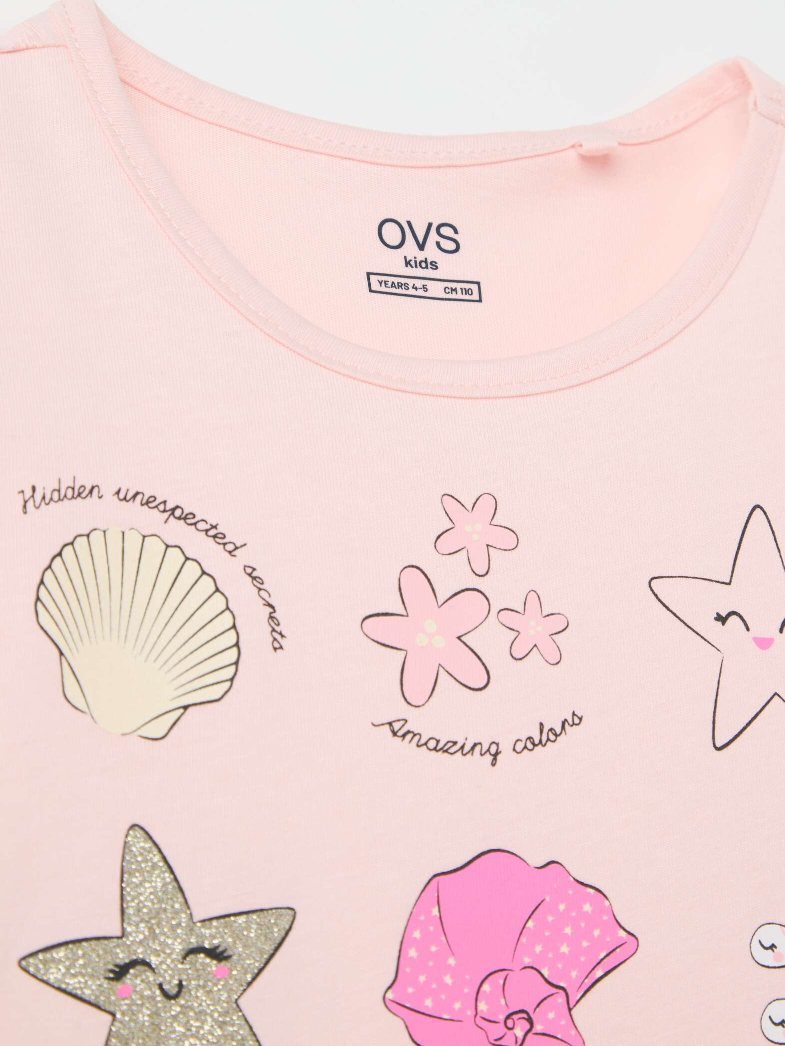 OVS / Комплект футболка и шорты трикотажные для девочки - фото 4