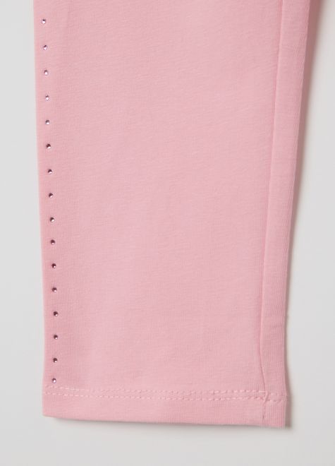 OVS / Легинсы со стразами для девочки - фото 4