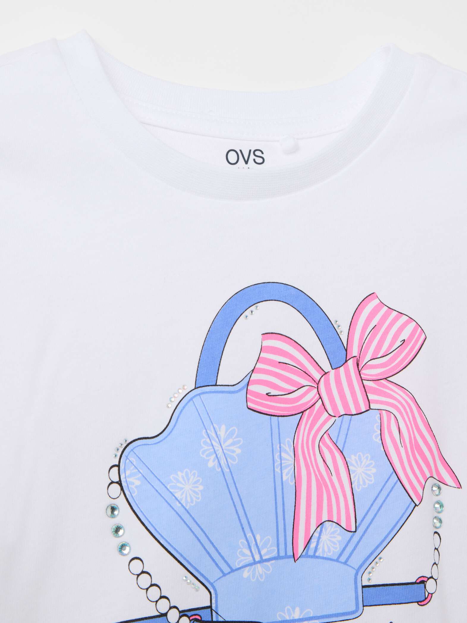 OVS / Комплект футболка и шорты трикотажные для девочки - фото 3