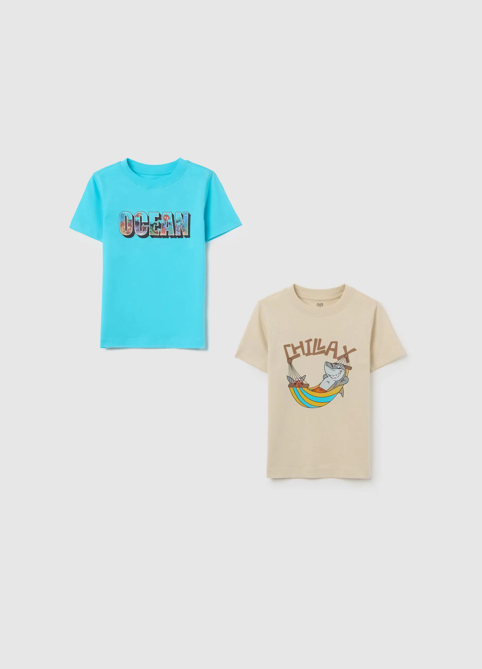 OVS / Футболка, 2 шт. для мальчика