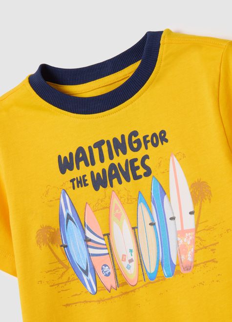 OVS / Комплект футболка и шорты трикотажные для мальчика - фото 4