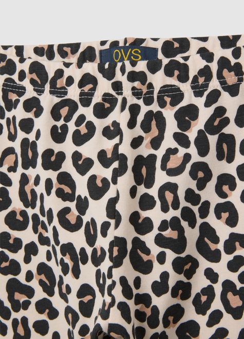 OVS / Велосипедки леопардовые для девочки