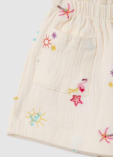 OVS / Шорты с вышивкой для девочки