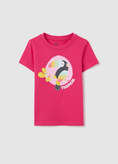 OVS / Футболка с принтом для девочки