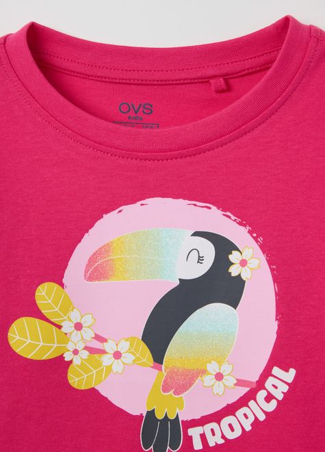 OVS / Футболка с принтом для девочки - фото 3
