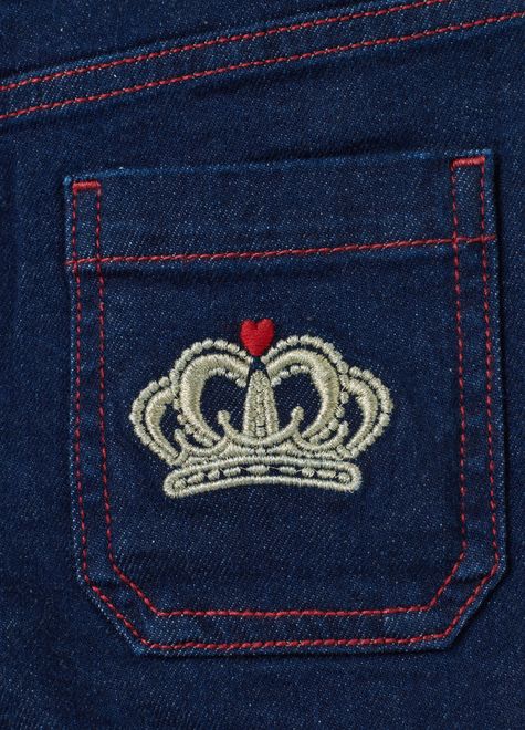 OVS / Джинсы с вышивкой для девочки - фото 4
