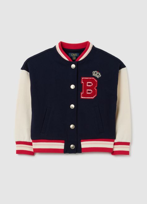 OVS / Бомбер с аппликацией для девочки