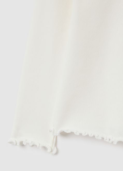 OVS / Лонгслив с декоративными краями для девочки - фото 3