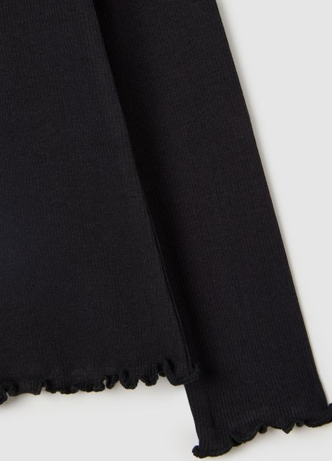 OVS / Лонгслив с декоративными краями для девочки - фото 3