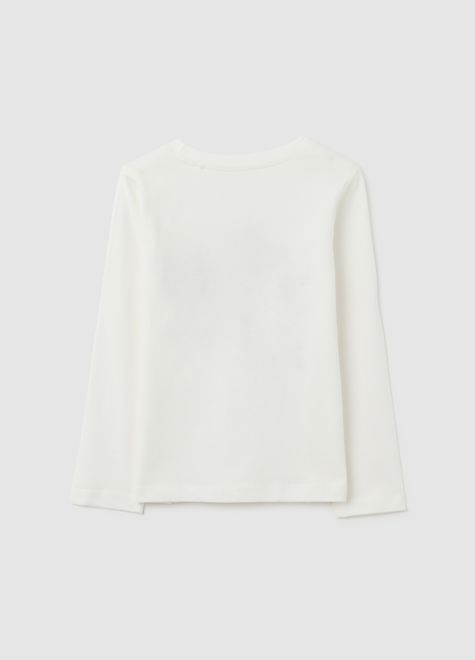 OVS / Лонгслив с принтом для девочки