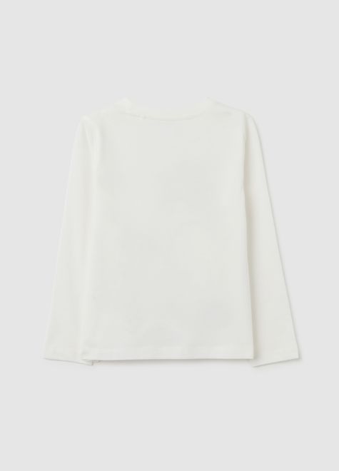 OVS / Лонгслив с принтом для девочки