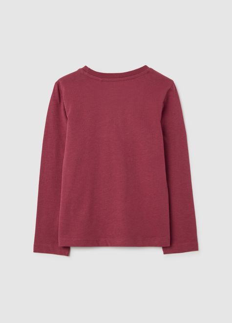 OVS / Лонгслив с принтом для девочки