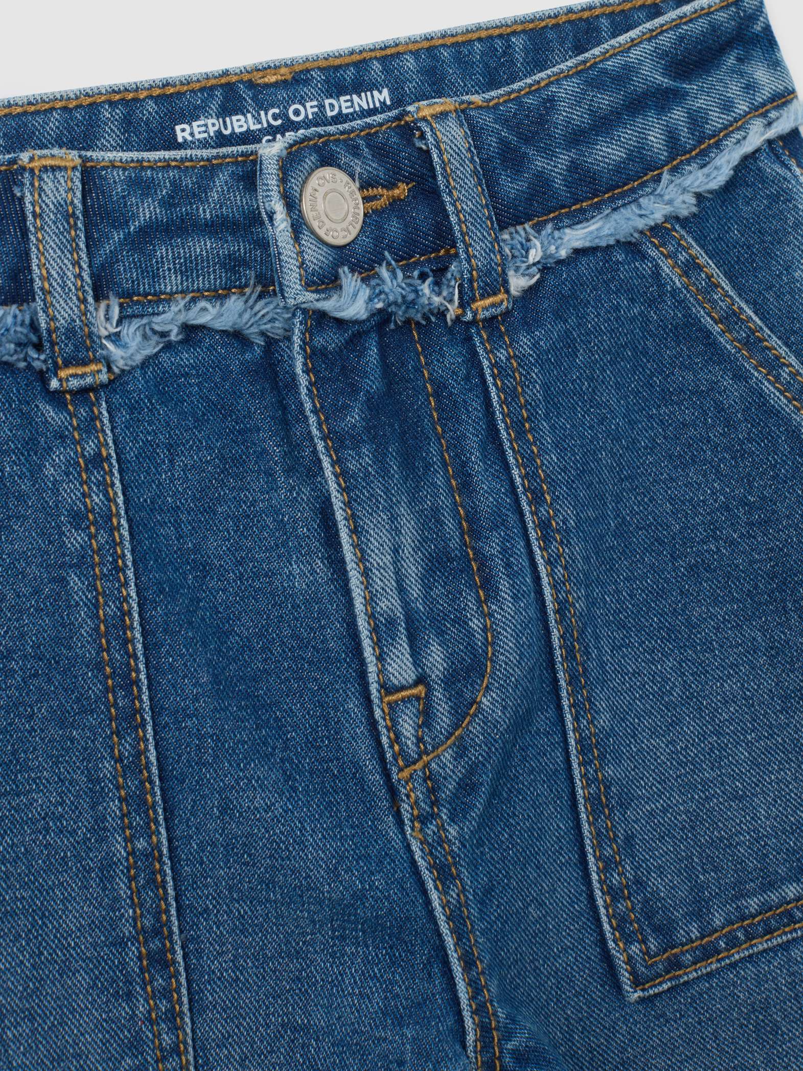 OVS / Джинсы карго для девочки - фото 3