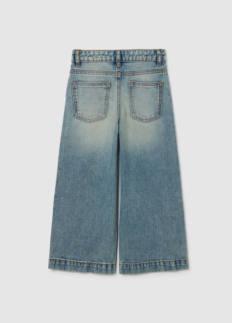 OVS / Джинсы с вышивкой для девочки - фото 2