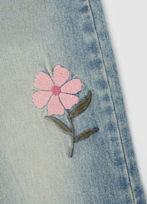 OVS / Джинсы с вышивкой для девочки - фото 4