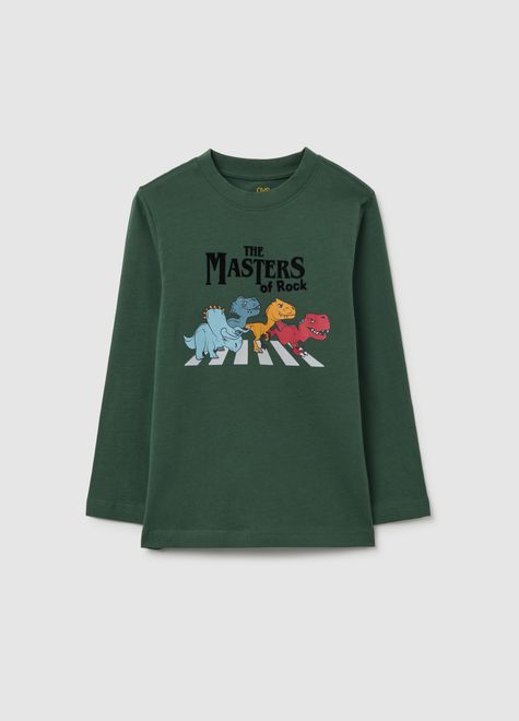 OVS / Лонгслив с принтом для мальчика