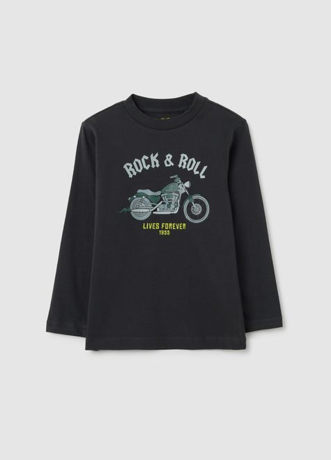 OVS / Лонгслив с принтом для мальчика