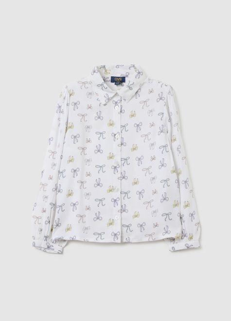 OVS / Рубашка с принтом для девочки