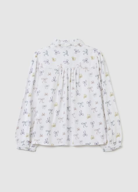OVS / Рубашка с принтом для девочки