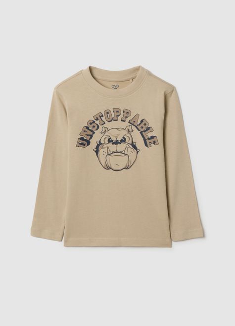 OVS / Лонгслив с принтом для мальчика