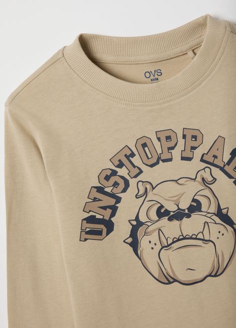 OVS / Лонгслив с принтом для мальчика - фото 3