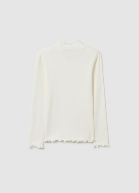 OVS / Водолазка с декоративными краями для девочки - фото 2