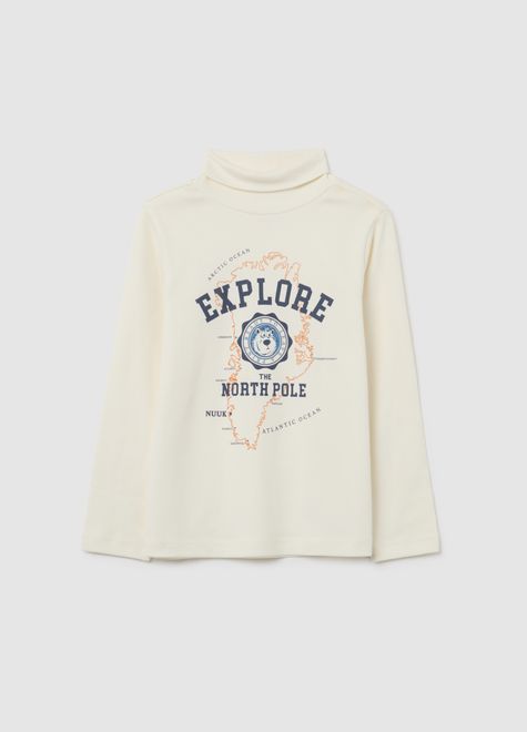 OVS / Водолазка с принтом для мальчика