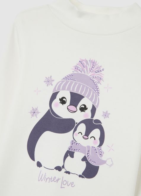 OVS / Водолазка с принтом для девочки