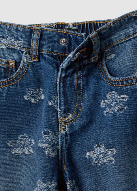 OVS / Джинсы с вышивкой для девочки