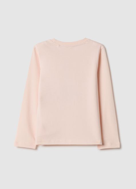 OVS / Лонгслив с принтом для девочки